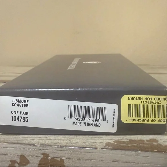 2 Waterford Crystal Lismore Drink Coasters (1 Box of 2 Coaster) Made in Ireland - Picture 4 of 6